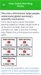 Mobile Screenshot of howglobalwarmingworks.org